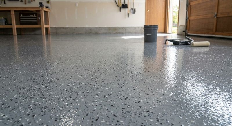 Basement Floor Epoxy Service in Loudoun County, VA