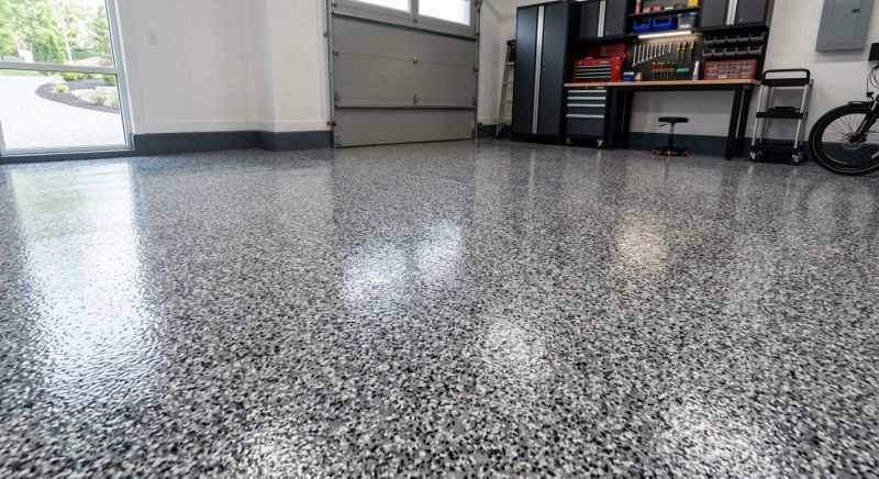 Epoxy Garage Flooring Installation in Winston Salem, NC