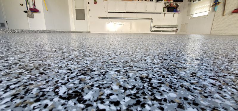 Garage Floor Epoxying detail