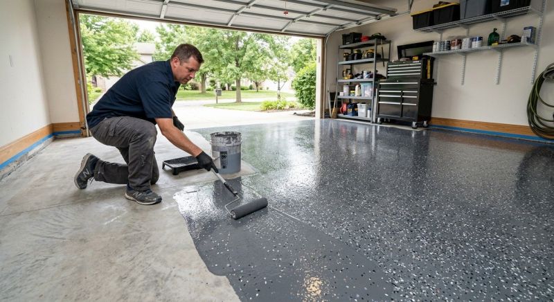 Garage Floor Resurfacing in Alexandria, VA